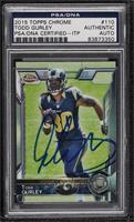 Rookies - Todd Gurley (Running with Football) [PSA/DNA Encased]