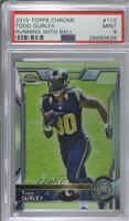 Rookies - Todd Gurley (Running with Football) [PSA 9 MINT]