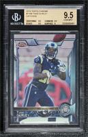 Rookies Image Variation - Todd Gurley (Preparing to Catch Football) [BGS 9…