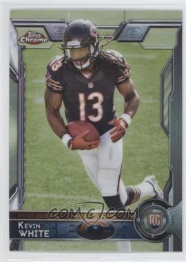 2015 Topps Chrome - [Base] #125.1 - Rookies - Kevin White (Football at Waist)