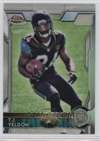 Rookies - T.J. Yeldon (Football at Chest) [COMC RCR Poor]