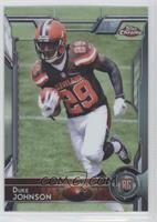 Rookies - Duke Johnson (Football at Chest)