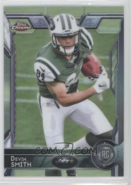 2015 Topps Chrome - [Base] #194.1 - Rookies - Devin Smith (Football in Left Arm)