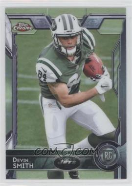 2015 Topps Chrome - [Base] #194.1 - Rookies - Devin Smith (Football in Left Arm)