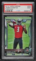 Rookies - Jameis Winston (Passing Pose; Ball in Right Arm) [PSA 9 MIN…