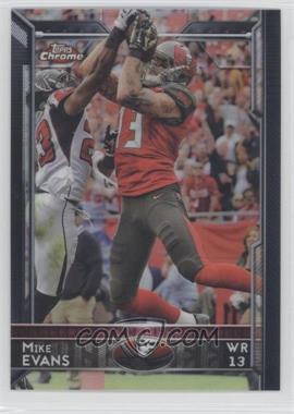 2015 Topps Chrome - [Base] #46.1 - Mike Evans (Catching, Red Jersey)