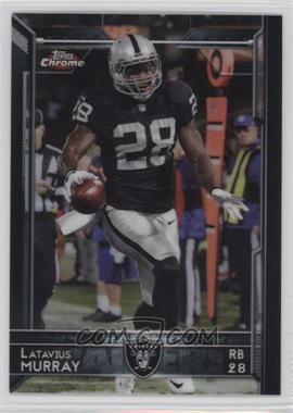 2015 Topps Chrome - [Base] #89.1 - Latavius Murray