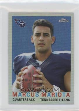 2015 Topps Chrome Mini - 60th Anniversary - Refractor #T60-MM - Marcus Mariota /50