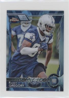 2015 Topps Chrome Mini - [Base] - Hot Box Blue Diamond Refractor #114 - Rookies - Randy Gregory