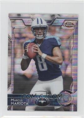 2015 Topps Chrome Mini - [Base] - Pulsar Refractor #150 - Rookies - Marcus Mariota