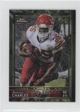 2015 Topps Chrome Mini - [Base] - STS Camo Refractor #7 - Jamaal Charles /99