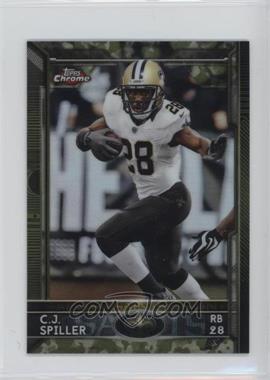 2015 Topps Chrome Mini - [Base] - STS Camo Refractor #78 - C.J. Spiller /99