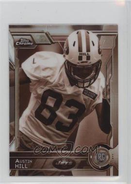 2015 Topps Chrome Mini - [Base] - Sepia Refractor #155 - Rookies - Austin Hill