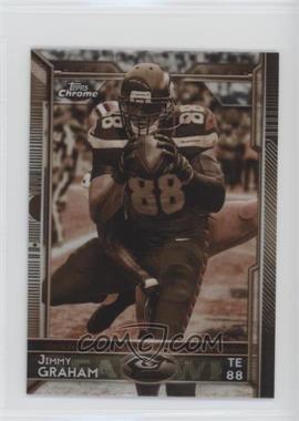 2015 Topps Chrome Mini - [Base] - Sepia Refractor #25 - Jimmy Graham