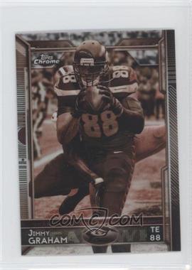 2015 Topps Chrome Mini - [Base] - Sepia Refractor #25 - Jimmy Graham