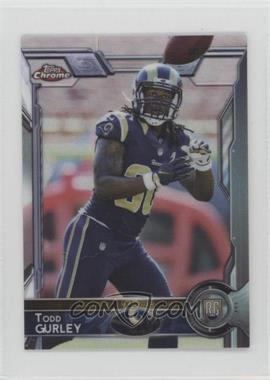 2015 Topps Chrome Mini - [Base] #110.2 - Rookies Image Variation - Todd Gurley (Catching Football)