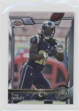2015 Topps Chrome Mini - [Base] #110.2 - Rookies Image Variation - Todd Gurley (Catching Football)