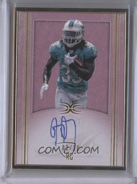 2015 Topps Definitive Collection - Framed Rookie Autograph Collection - Blue (Pink) #FRA-JA - Jay Ajayi /10
