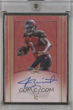 2015 Topps Definitive Collection - Framed Rookie Autograph Collection - Red #FRA-JW - Jameis Winston /1