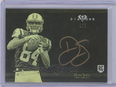 2015 Topps Diamond - Autographs - Metallic Gold Ink #DS-5 - Devin Smith /1