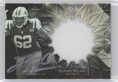 2015 Topps Diamond - Rookie Autograph Jumbo Patch #RAJP-LW - Leonard Williams /125