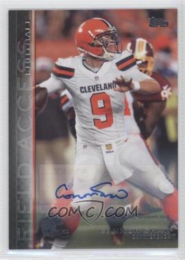 2015 Topps Field Access - [Base] - Autographs #3 - Connor Shaw