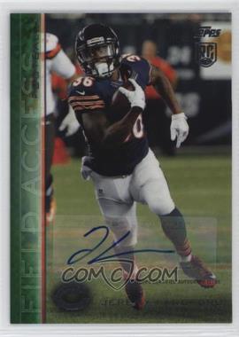 2015 Topps Field Access - [Base] - Green Autographs #105 - Jeremy Langford /50