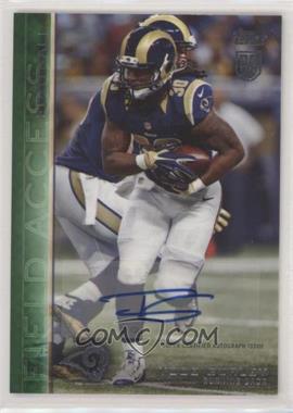 2015 Topps Field Access - [Base] - Green Autographs #120 - Todd Gurley /50