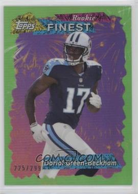 2015 Topps Finest - 1995 Rookie Refractor - Green Refractor #95FRR DG - Dorial Green-Beckham /299