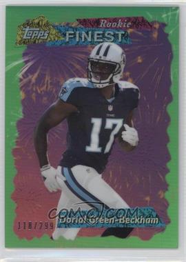 2015 Topps Finest - 1995 Rookie Refractor - Green Refractor #95FRR DG - Dorial Green-Beckham /299