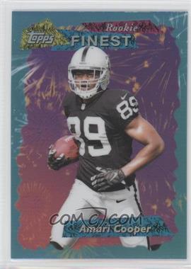 2015 Topps Finest - 1995 Rookie Refractor #95FRR-AC - Amari Cooper