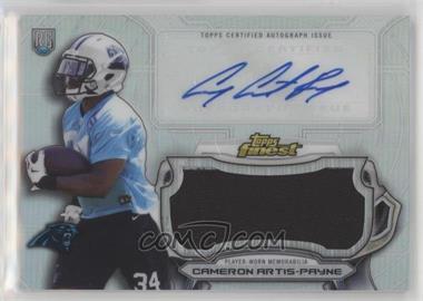 2015 Topps Finest - Autographed Jumbo Relic Refractor #AJRR-CA - Cameron Artis-Payne