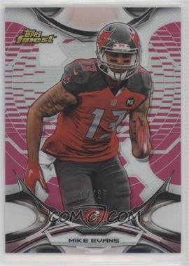 2015 Topps Finest - [Base] - BCA Pink Refractor #10 - Mike Evans /25