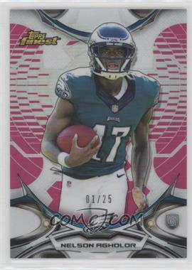 2015 Topps Finest - [Base] - BCA Pink Refractor #114 - Nelson Agholor /25