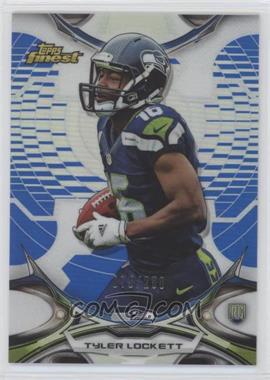 2015 Topps Finest - [Base] - Blue Refractor #7 - Tyler Lockett /250