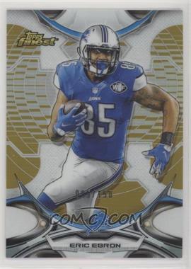 2015 Topps Finest - [Base] - Gold Refractor #4 - Eric Ebron /150