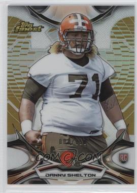 2015 Topps Finest - [Base] - Gold Refractor #47 - Danny Shelton /150