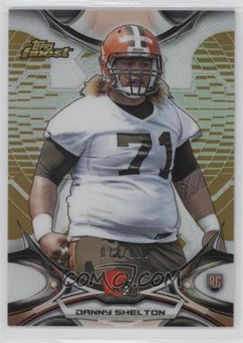 2015 Topps Finest - [Base] - Gold Refractor #47 - Danny Shelton /150