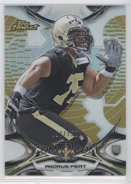 2015 Topps Finest - [Base] - Gold Refractor #94 - Andrus Peat /150