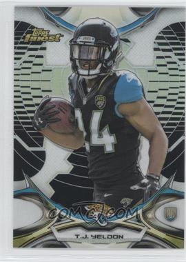 2015 Topps Finest - [Base] - Hot Box Black Refractor #13 - T.J. Yeldon