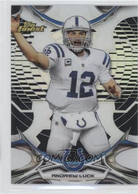 2015 Topps Finest - [Base] - Hot Box Black Refractor #25 - Andrew Luck