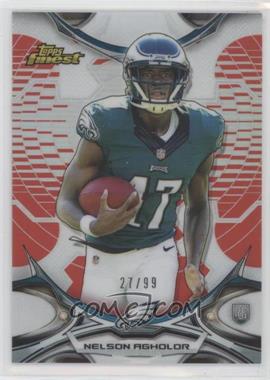 2015 Topps Finest - [Base] - Red Refractor #114 - Nelson Agholor /99