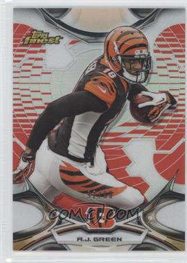 2015 Topps Finest - [Base] - Red Refractor #93 - A.J. Green /99