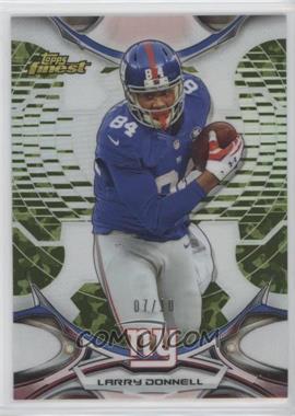 2015 Topps Finest - [Base] - STS Camo Refractor #62 - Larry Donnell /10