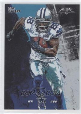 2015 Topps Fire - [Base] - Blue #40 - Dez Bryant /99