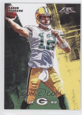 2015 Topps Fire - [Base] #3 - Aaron Rodgers