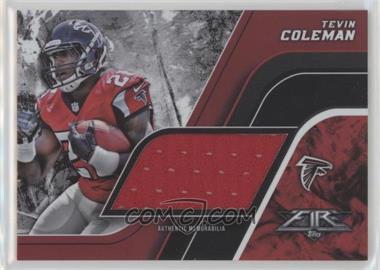 2015 Topps Fire - Jumbo Relics #FJR-TC - Tevin Coleman