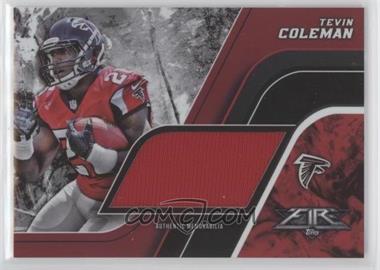 2015 Topps Fire - Jumbo Relics #FJR-TC - Tevin Coleman