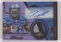 Ameer Abdullah [EX to NM] #/50