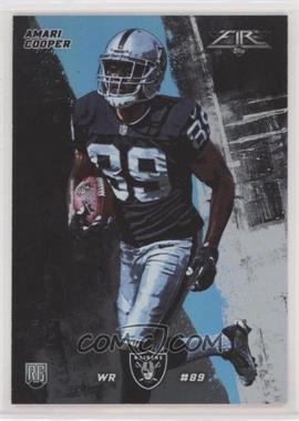 2015 Topps Fire - Rookies - Blue #3 - Amari Cooper /99